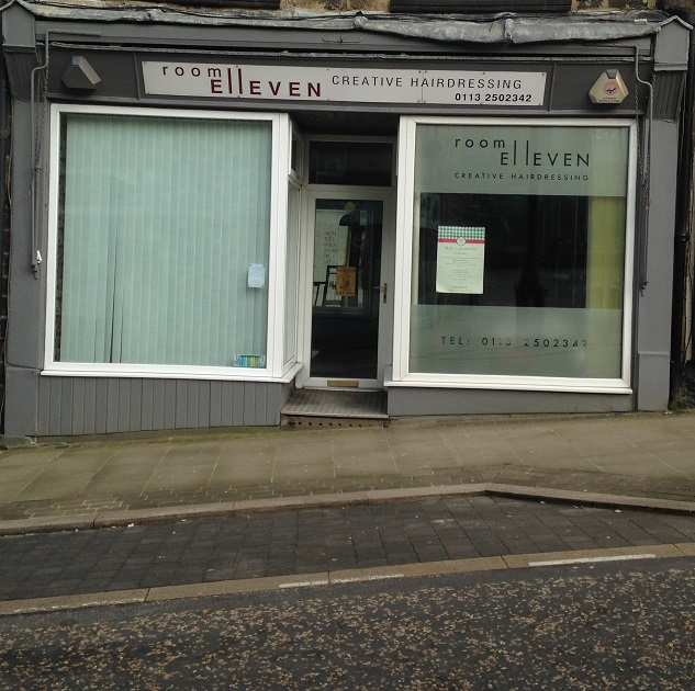 Room Eleven’s High Street shopfront photographed in March 2016